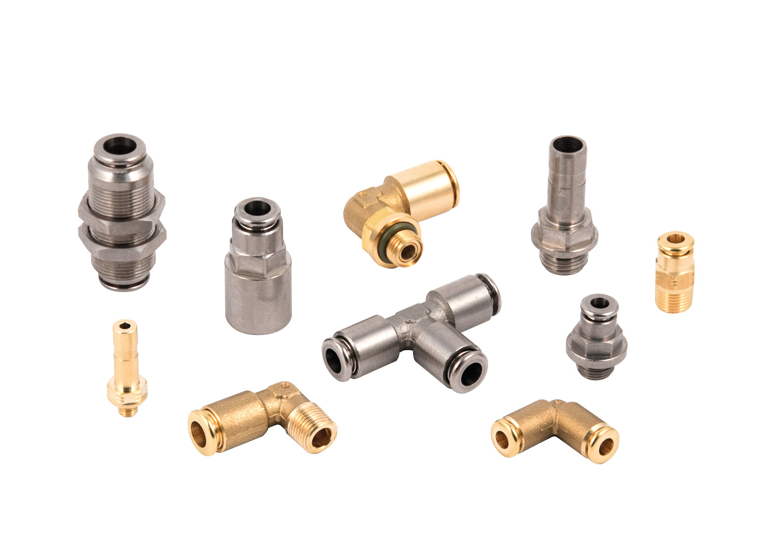 SERIES F-E AND F-NSF PUSH-IN FITTINGS FOR USE IN THE FOOD INDUSTRY